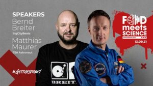 Kitchen in space – Bernd Breiter and Matthias Maurer – FMS21